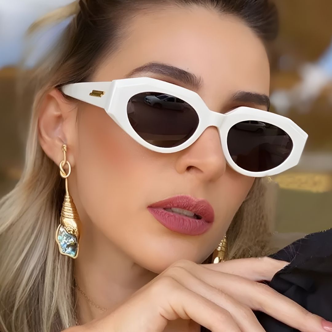 Gafas de sol mujer blancas online